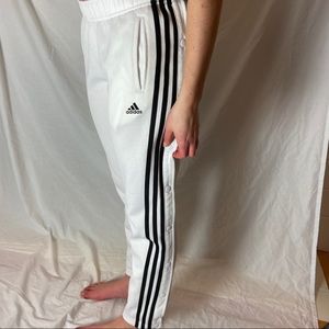 White Tear-Away Pants